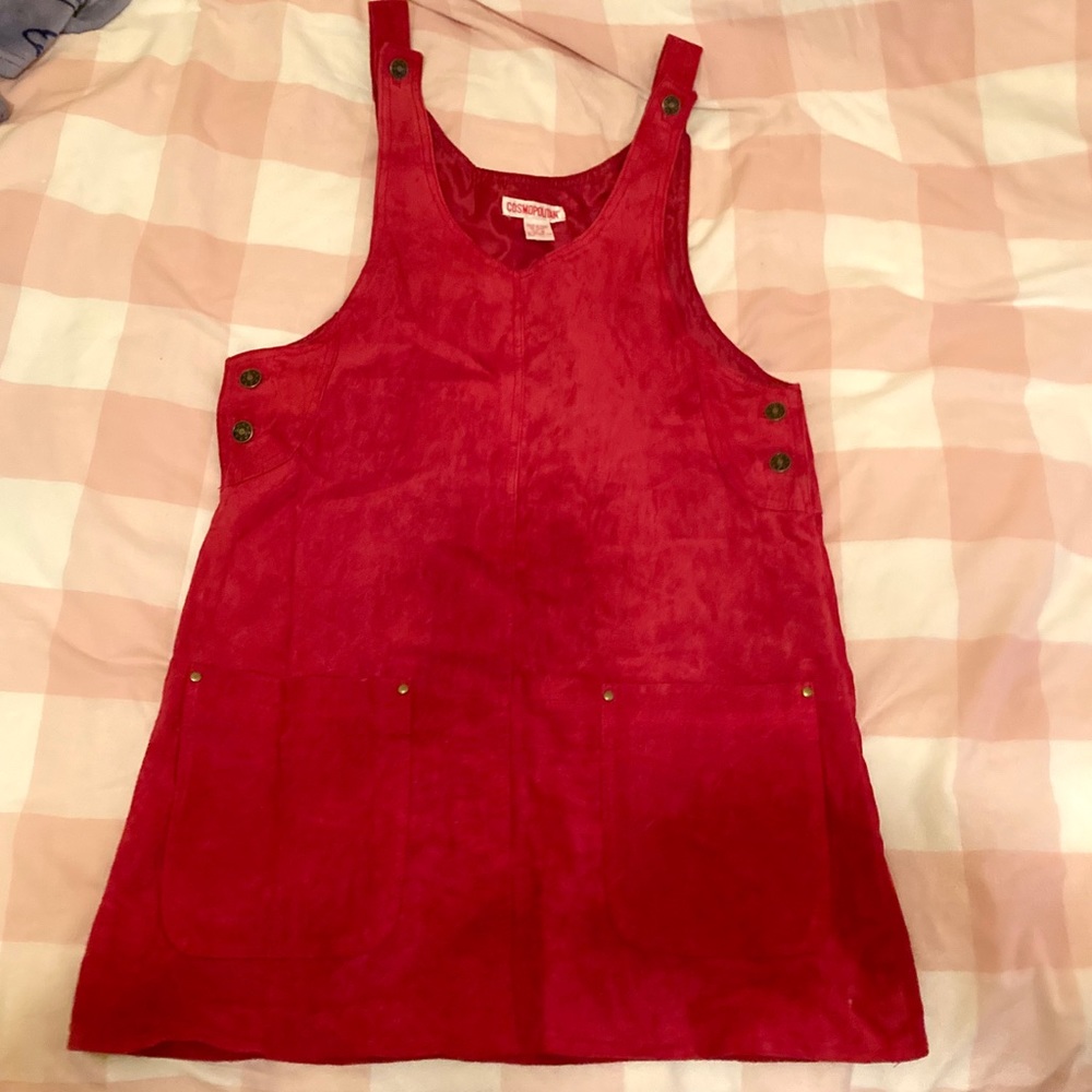 Vintage suede dress